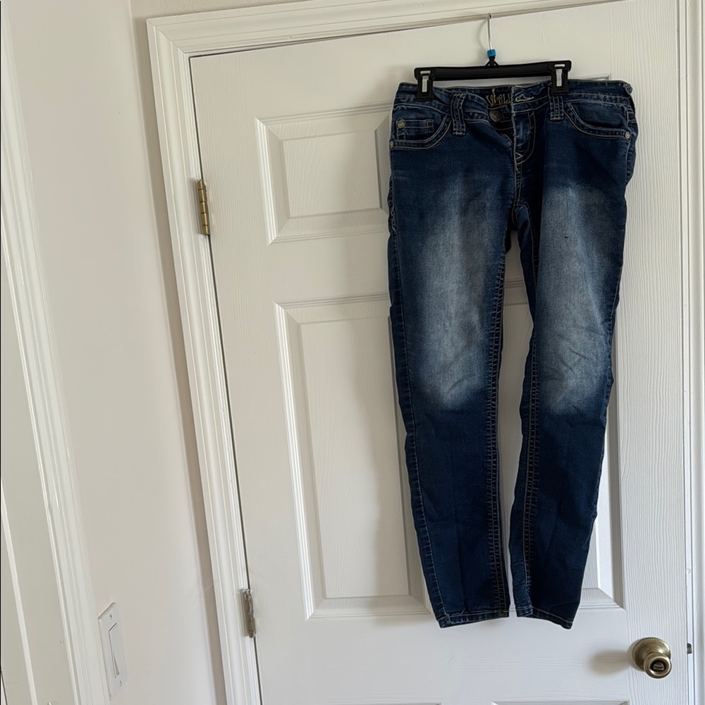 Women's Dark Blue Jeans